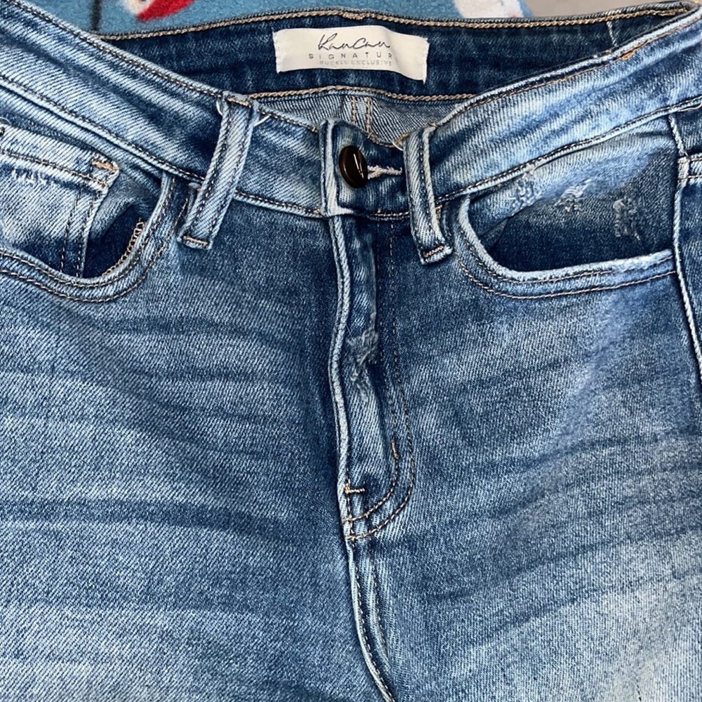 Signature High Rise Flare Stretch Jean - Picture 6 of 10